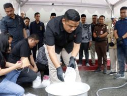 Polresta Barelang Rebus Barang Bukti Jenis Sabu 2,9 Kilogram