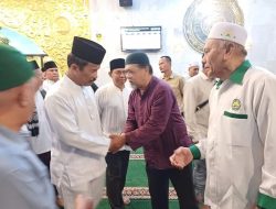 Masjid Agung Al Hikmah Tanjungpinang Butuh Perbaikan, HMR Sumbang Rp100 Juta!