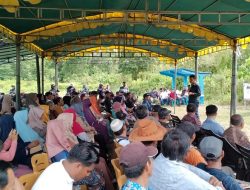 Kampanye di Desa Tapau, Natuna, Rudi Komitmen Optimalkan Layanan Transportasi untuk Dorong Komoditas Lokal