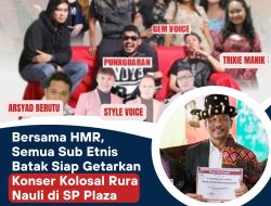 Bersama Rudi, Semua Sub Etnis Batak Siap Getarkan Konser Kolosal Rura Nauli di SP Plaza