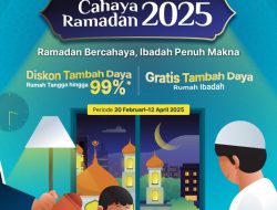 Diskon Biaya Tambah Daya Rumah Tangga hingga 99% dan Gratis Biaya Tambah Daya Rumah Ibadah