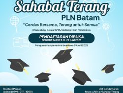 PLN Batam Hadirkan Beasiswa Sahabat Terang: “Cerdas Bersama, Terang untuk Semua”