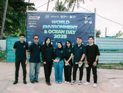 Grand Mercure Batam Centre Peringati Hari Lingkungan Hidup Sedunia dan Hari Laut Sedunia Bersih Sampah di Tanjung Uma