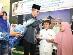 Peringati Tahun Baru Islam 1447 H, Amsakar Santuni Anak Yatim dan Meriahkan Lomba Hadroh hingga Pawai