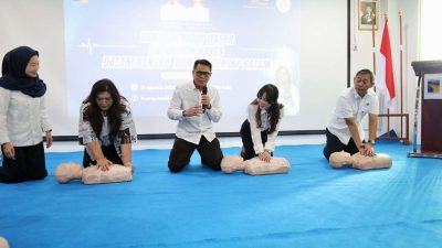 Peringati Bulan Bakti, RSBP Batam Berikan Pelatihan Bantuan Hidup Dasar