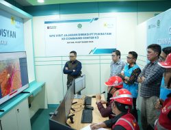 Direksi PLN Batam Tinjau Command Centre K3, Dorong Digitalisasi Pengawasan Keselamatan Kerja