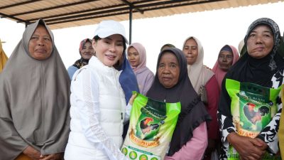 Li Claudia Salurkan Bantuan dan Sumbangan Pembangunan di Rempang Eco City