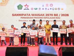 Wagub Nyanyang Hadiri Sannipata Waisak 2570 BE, Tegaskan Kepri Rumah Besar Kerukunan dan Toleransi