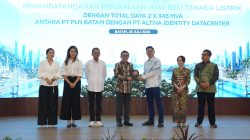 PLN Batam dan Altiva Identity Datacenter Tandatangani PJBTL 2 x 345 MVA, Perkuat Batam sebagai Pusat Ekonomi Digital