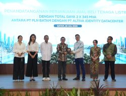 PLN Batam dan Altiva Identity Datacenter Tandatangani PJBTL 2 x 345 MVA, Perkuat Batam sebagai Pusat Ekonomi Digital