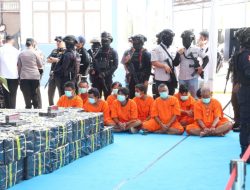 Fantastis! 2,6 Ton Metamfetamin Cair Senilai Rp8,5 Triliun Digagalkan di Kepri