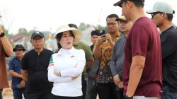 Li Claudia Tinjau Drainase dan PJU, Penanganan Banjir hingga Penerangan Jalan Digesa