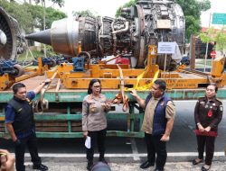 Polda Kepri Ungkap Pemasukan Tiga Mesin Pesawat Bekas dari Singapura ke Batam