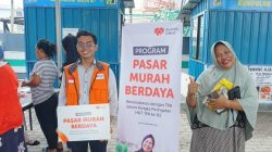 Rumah Zakat Kepri dan Kodaeral IV Gelar Pasar Murah, Bantu 500 Warga Batam