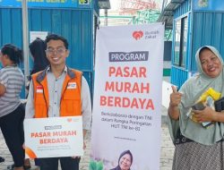 Rumah Zakat Kepri dan Kodaeral IV Gelar Pasar Murah, Bantu 500 Warga Batam